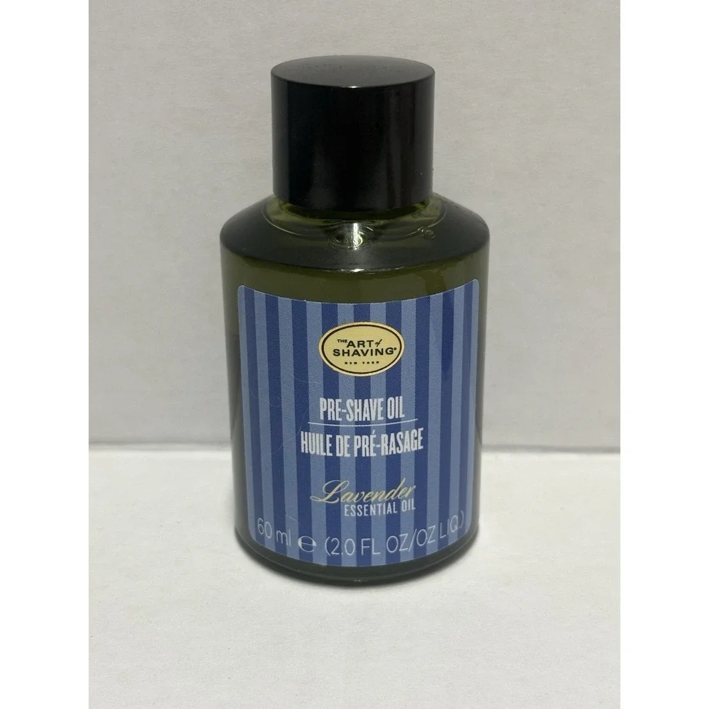 The Art of Shaving Pre Shave Oil Mens Unscented 2 oz / 60 ml Made in the USA